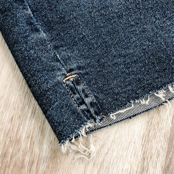 Free People high waist, button fly cutoff bermuda - Picture 7 of 7